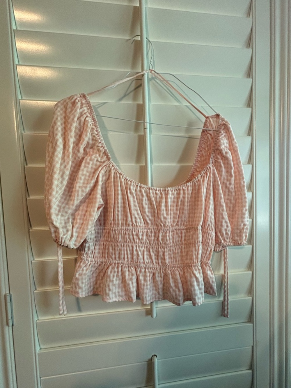 Elodie peasant smock top